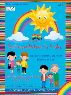 cover image of Regenbogen-Familien-Geschichten für Kinder